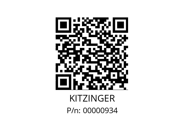   KITZINGER 00000934