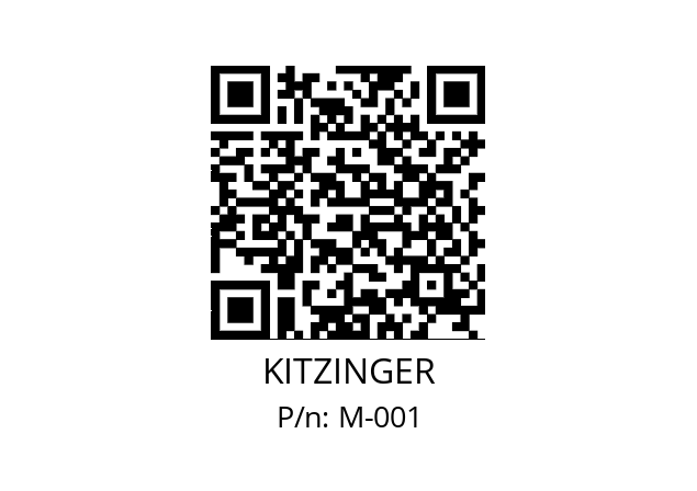   KITZINGER M-001