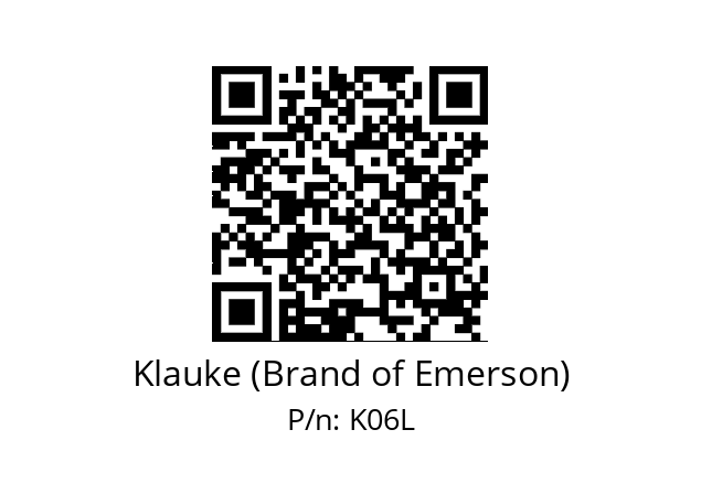   Klauke (Brand of Emerson) K06L