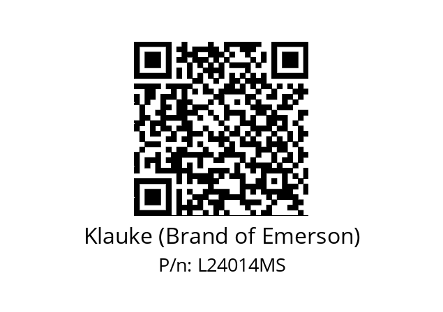   Klauke (Brand of Emerson) L24014MS