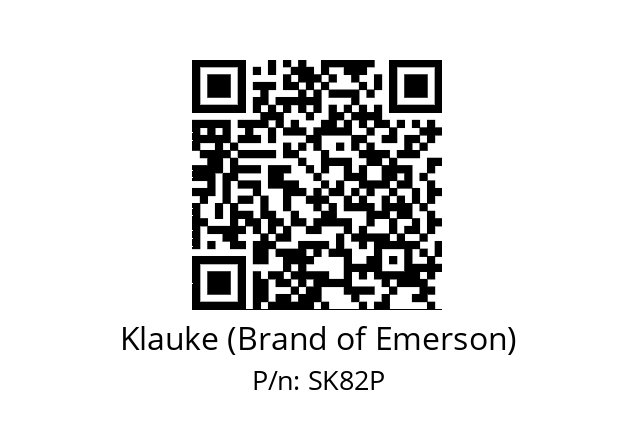   Klauke (Brand of Emerson) SK82P