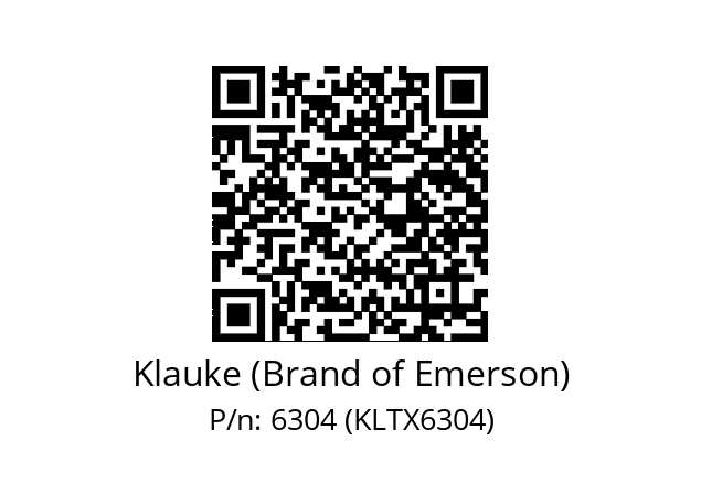   Klauke (Brand of Emerson) 6304 (KLTX6304)