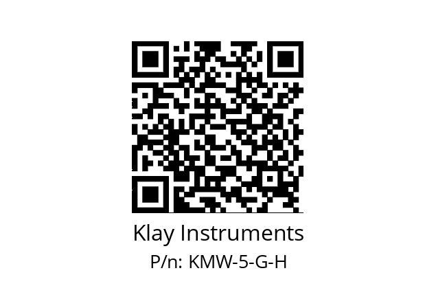   Klay Instruments KMW-5-G-H