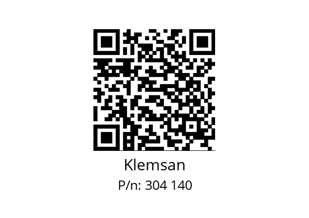   Klemsan 304 140