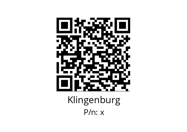   Klingenburg x