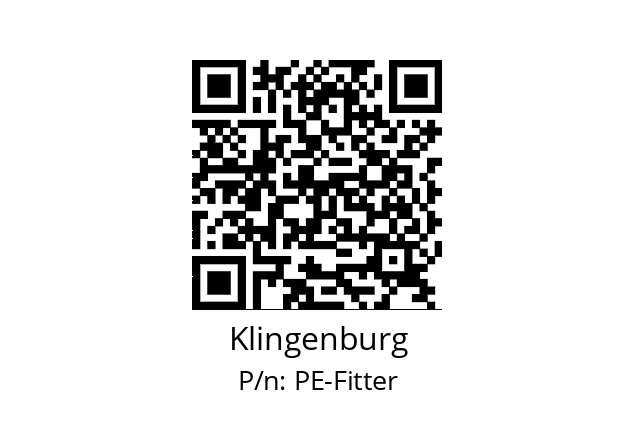   Klingenburg PE-Fitter