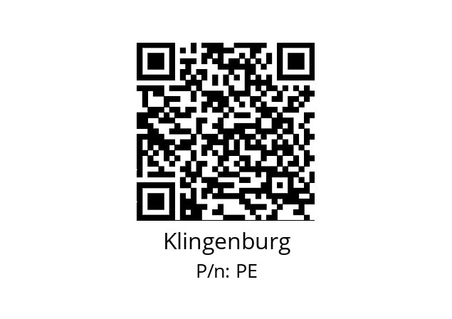   Klingenburg PE