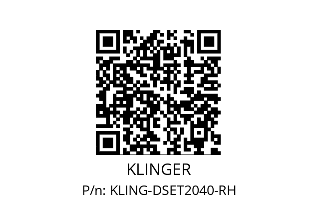   KLINGER KLING-DSET2040-RH