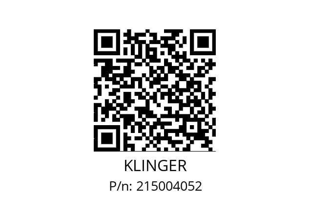   KLINGER 215004052