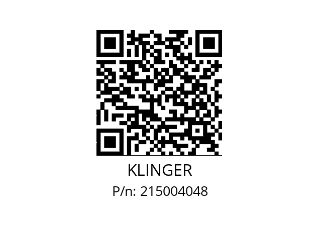   KLINGER 215004048