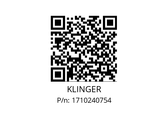   KLINGER 1710240754