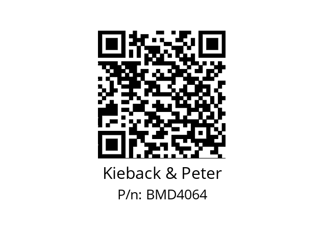   Kieback & Peter BMD4064