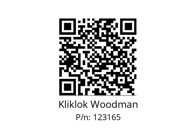   Kliklok Woodman 123165