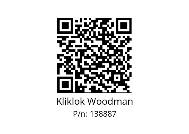   Kliklok Woodman 138887