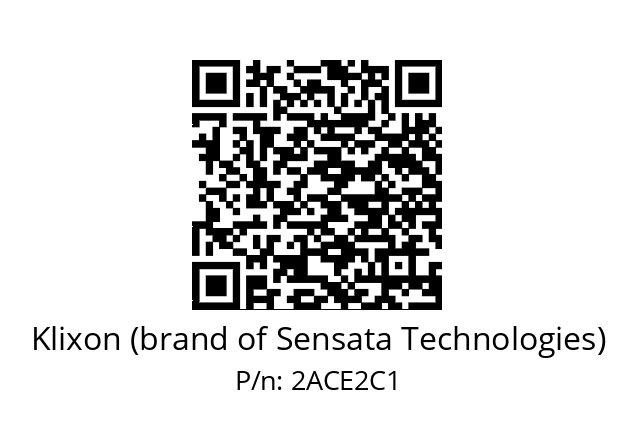   Klixon (brand of Sensata Technologies) 2ACE2C1