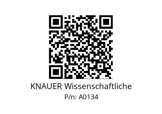   KNAUER Wissenschaftliche A0134