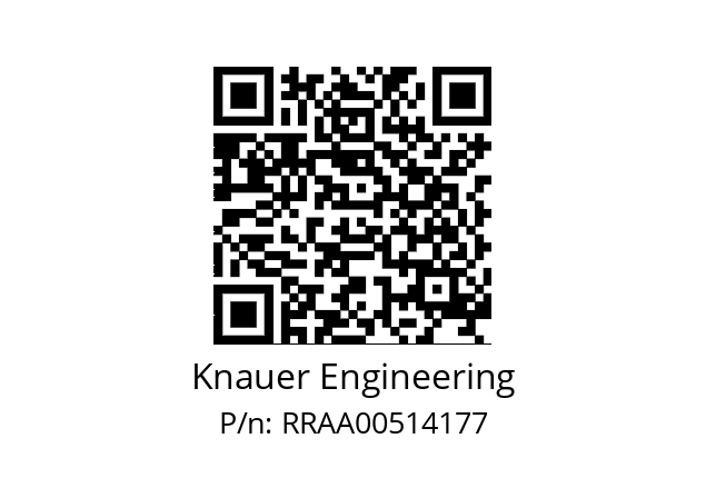   Knauer Engineering RRAA00514177