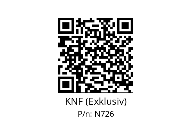   KNF (Exklusiv) N726