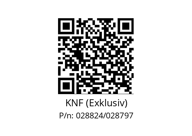   KNF (Exklusiv) 028824/028797