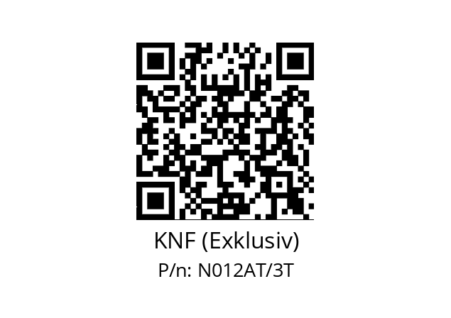   KNF (Exklusiv) N012AT/3T