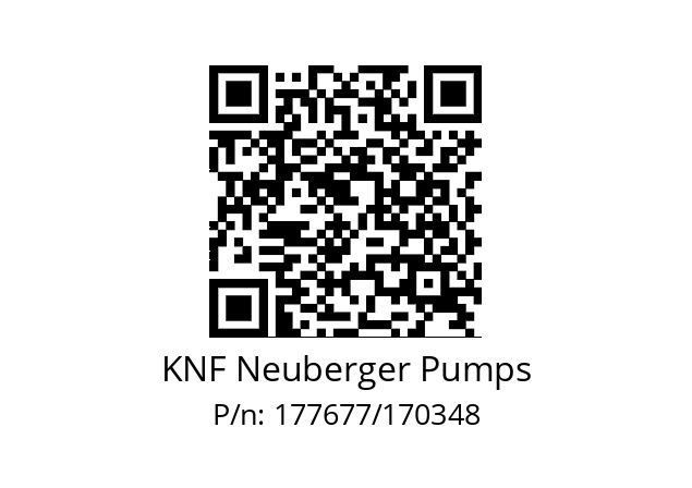   KNF Neuberger Pumps 177677/170348