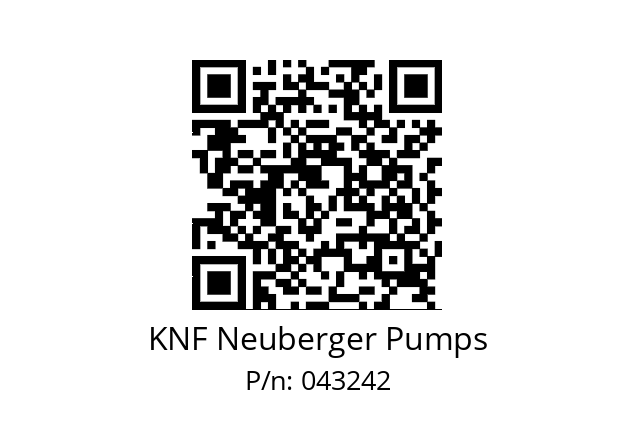   KNF Neuberger Pumps 043242