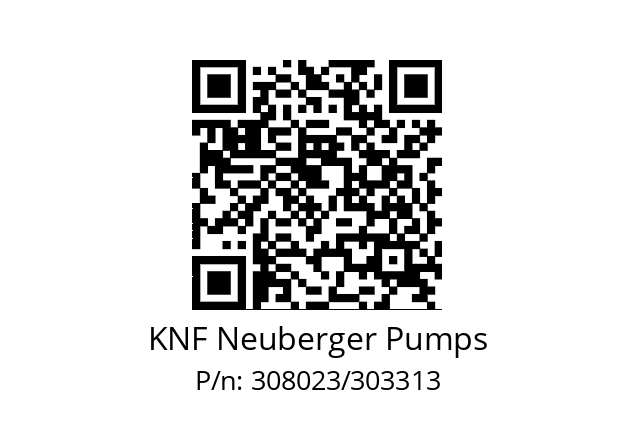   KNF Neuberger Pumps 308023/303313