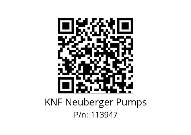   KNF Neuberger Pumps 113947