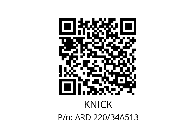   KNICK ARD 220/34A513