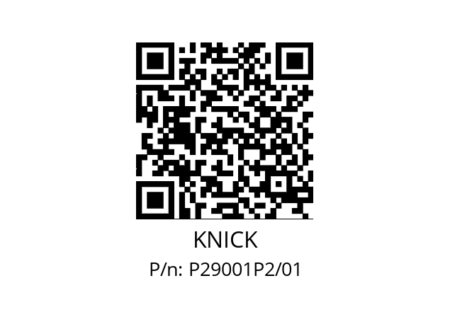   KNICK P29001P2/01