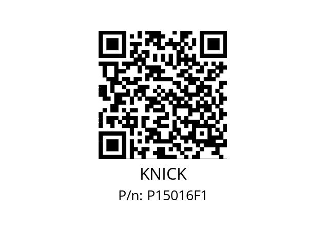   KNICK P15016F1