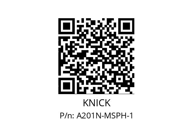   KNICK A201N-MSPH-1