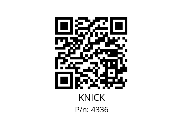   KNICK 4336