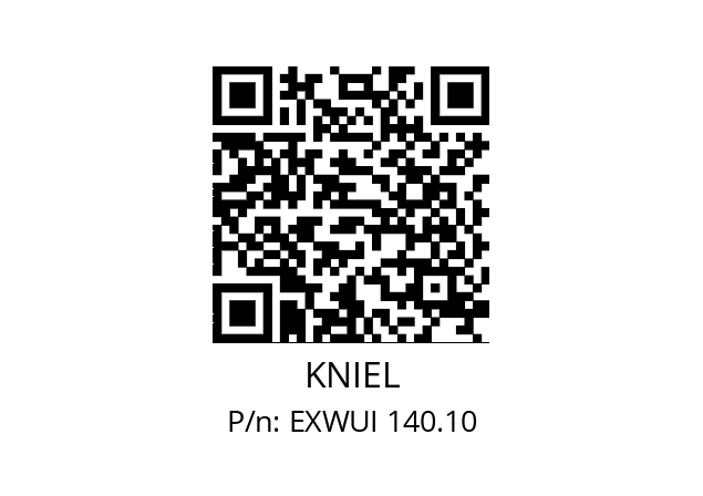   KNIEL EXWUI 140.10