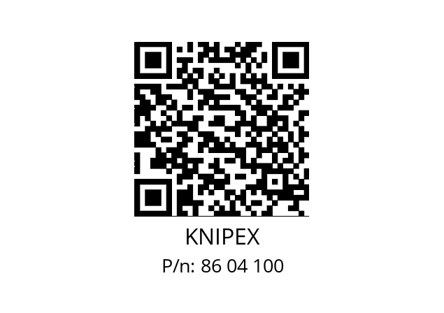   KNIPEX 86 04 100