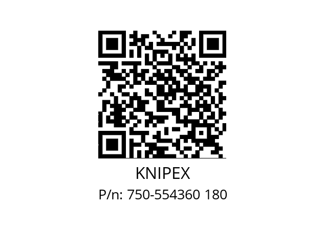   KNIPEX 750-554360 180