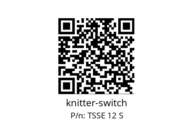   knitter-switch TSSE 12 S