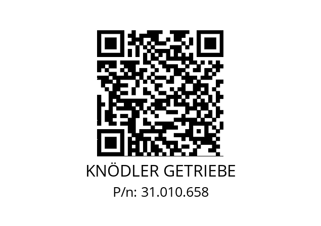   KNÖDLER GETRIEBE 31.010.658