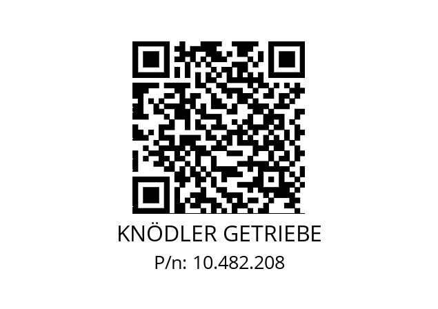   KNÖDLER GETRIEBE 10.482.208