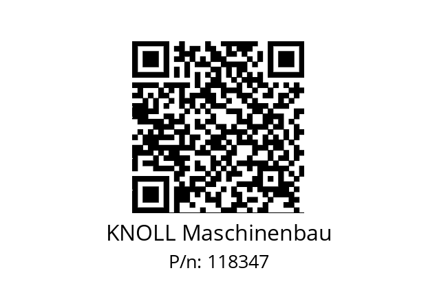   KNOLL Maschinenbau 118347