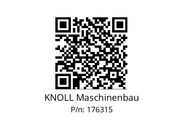   KNOLL Maschinenbau 176315