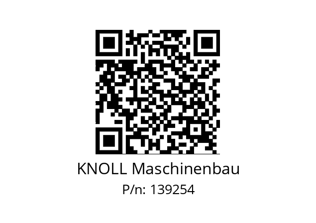   KNOLL Maschinenbau 139254