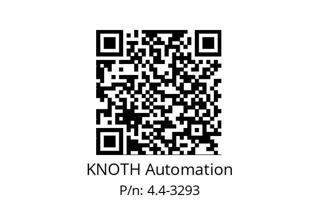   KNOTH Automation 4.4-3293