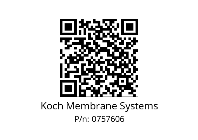   Koch Membrane Systems 0757606