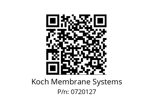   Koch Membrane Systems 0720127