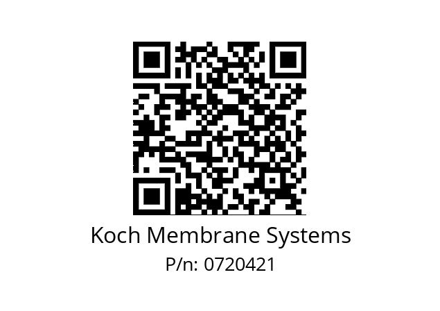   Koch Membrane Systems 0720421