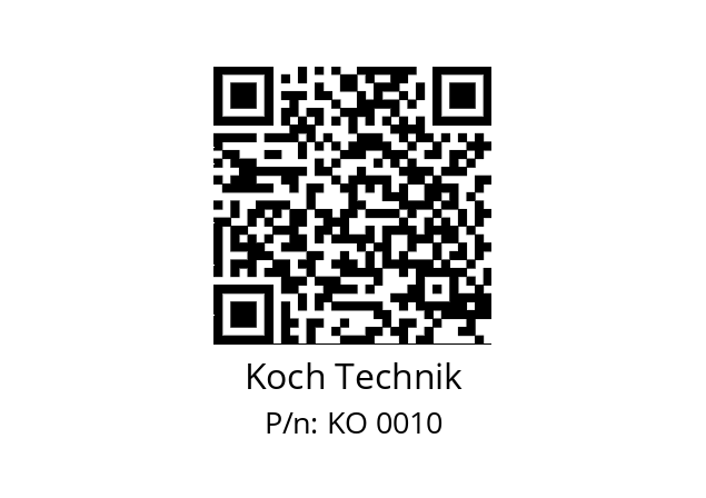   Koch Technik KO 0010