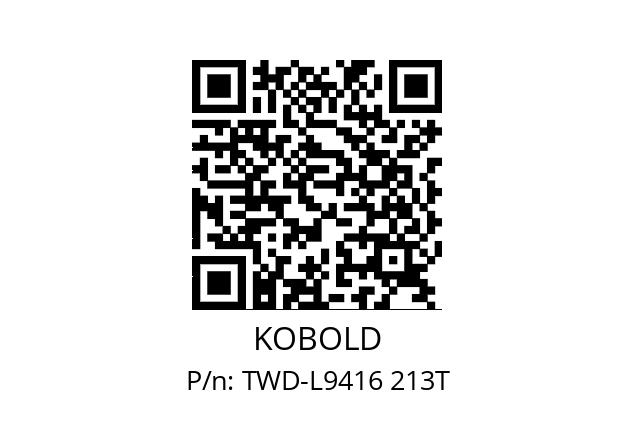   KOBOLD TWD-L9416 213T