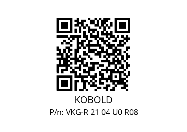   KOBOLD VKG-R 21 04 U0 R08