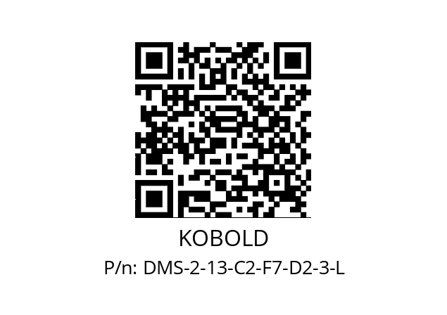   KOBOLD DMS-2-13-C2-F7-D2-3-L